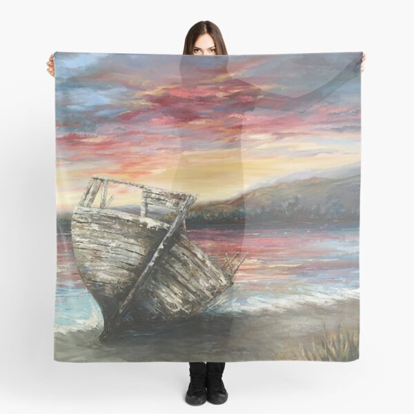 Lonely Boat Scarf