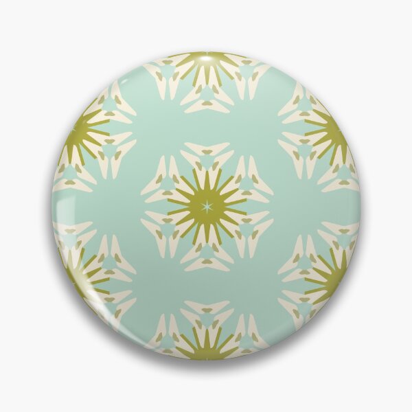 Item preview, Modern Star Flower Pattern Artwork 02 Color 02 designed and sold by Stefanie Boike.