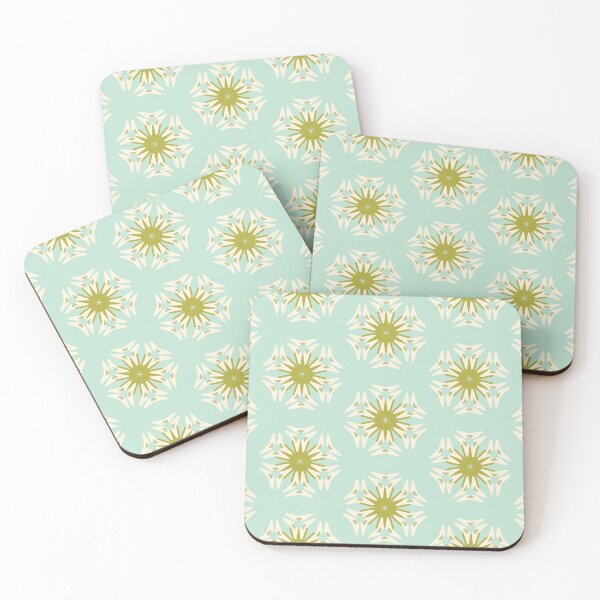 Item preview, Modern Star Flower Pattern Artwork 02 Color 02 designed and sold by Stefanie Boike.