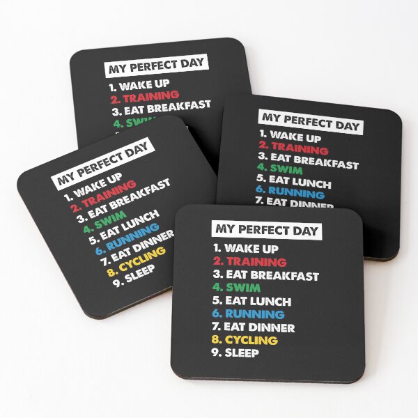 Item preview, My perfect day triathlon - TRI designed and sold by Pau Baz.