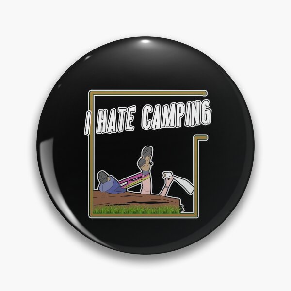 Item preview, I Hate Camping designed and sold by iamhewho.