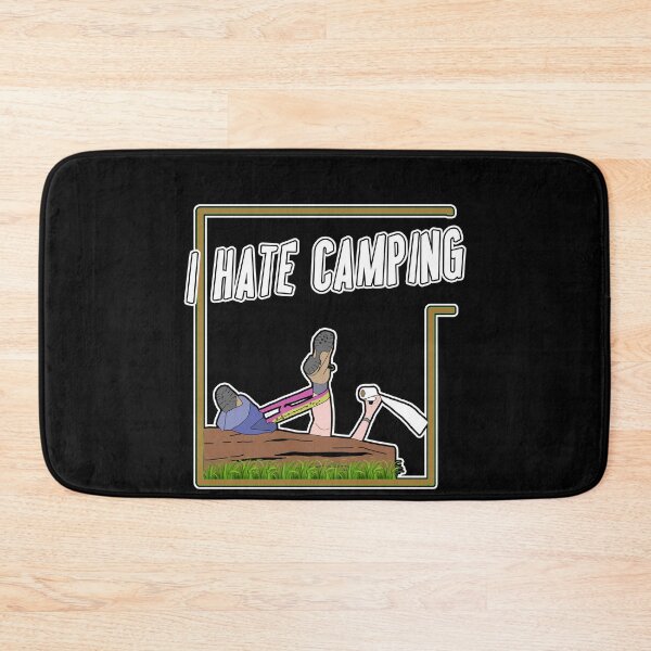 Item preview, I Hate Camping designed and sold by iamhewho.