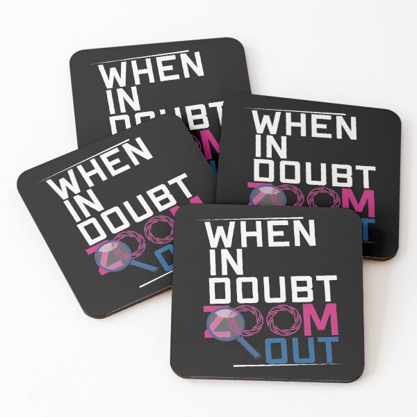 Item preview, When In Doubt Zoom Out - Perfect, Funny, Trending, Inspiration, Cool Gift designed and sold by ALITOPRINCE.