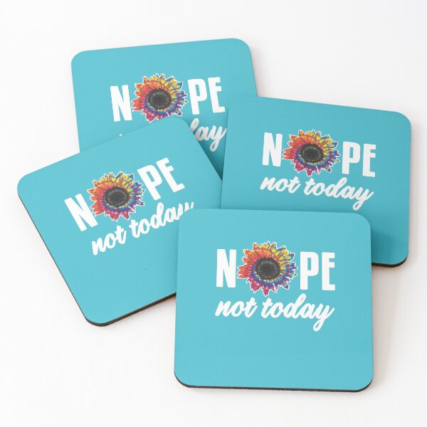Item preview, Nope Not Today Colorful Sunflower designed and sold by JodyzDesigns.