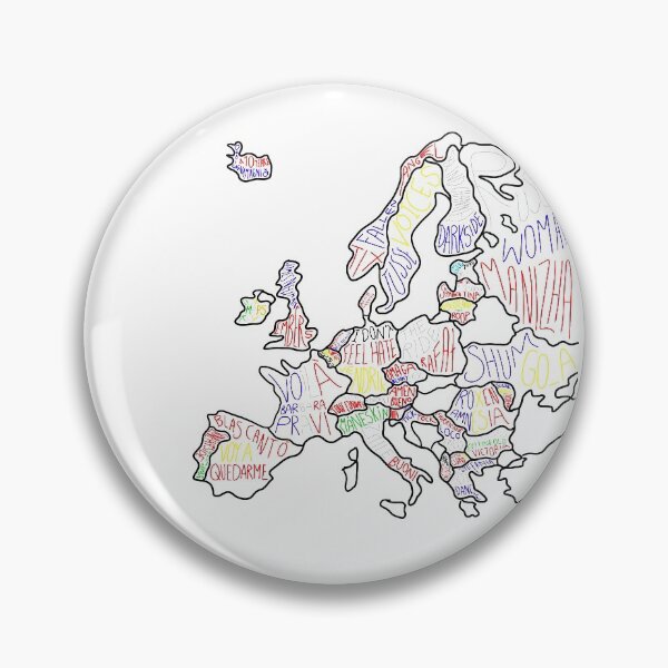 Item preview, Eurovision Song Map designed and sold by abigailj-art.