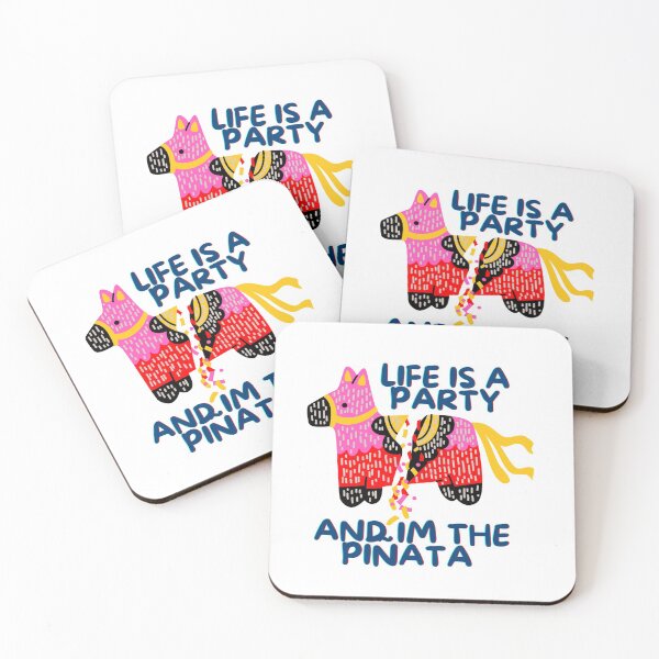 Item preview, Life is a party and I’m the piñata  designed and sold by priyankajustine.