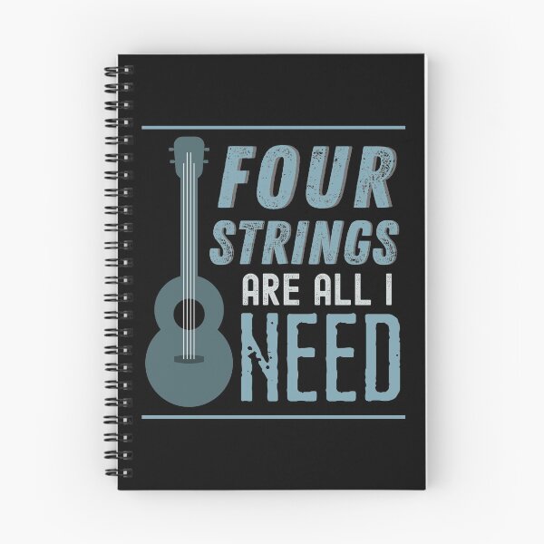 Item preview, 4 Strings Are All I Need Ukulele designed and sold by 12BarTees.