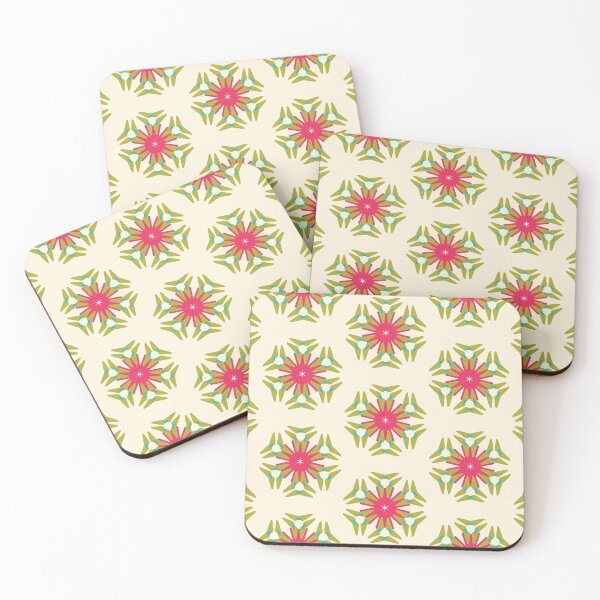 Item preview, Diseño moderno de flores y estrellas 02 Color 05 designed and sold by Stefanie Boike.