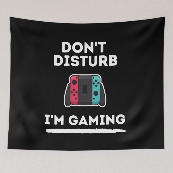 Item preview, Don't Disturb I'm Gaming designed and sold by DeeXdesigns.