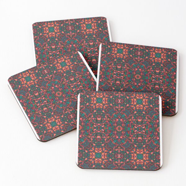 Item preview, Symmetry in red and green designed and sold by Psilographics.