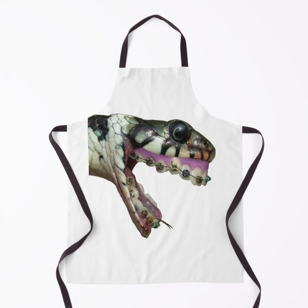 Item preview, Cursed Snake with Braces designed and sold by freakydutchkid.