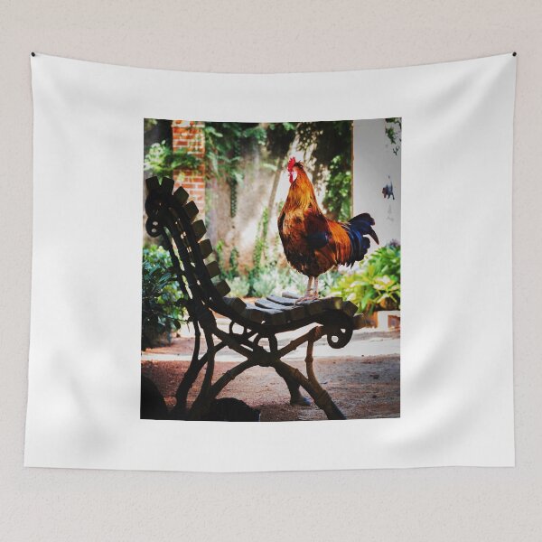 Item preview, Sapphire Gem Rooster designed and sold by 42nooARTS.