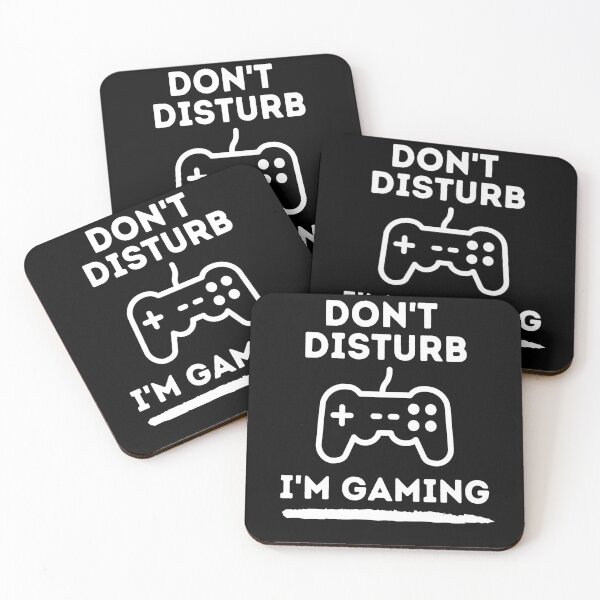 Item preview, Don't Disturb I'm Gaming designed and sold by DeeXdesigns.