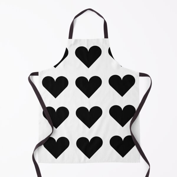 Item preview, Large BLACK & WHITE LOVE HEARTS designed and sold by RachelMacht.