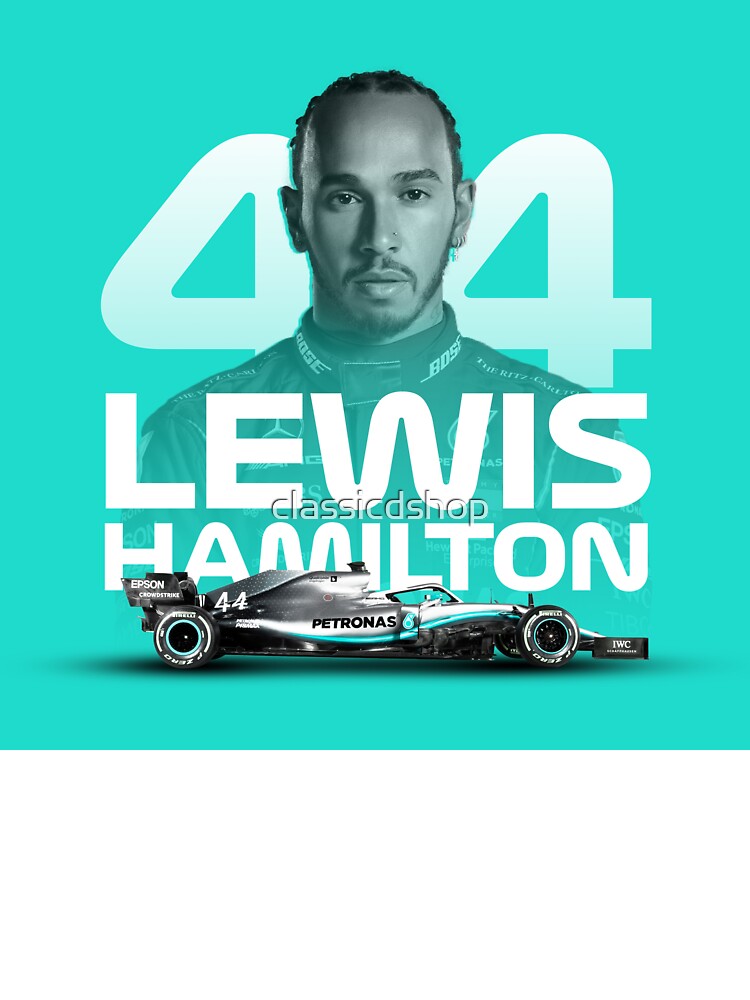 Mercedes AMG Petronas F1 Lewis Hamilton 44 Sports T-Shirt