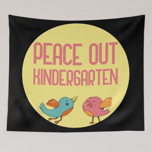 Item preview, peace out kindergarten designed and sold by GoranDesign.