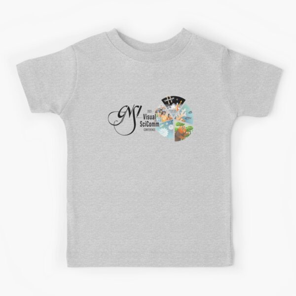 2021 Visual SciComm GNSI Conference Logo (horizontal) Kids T-Shirt