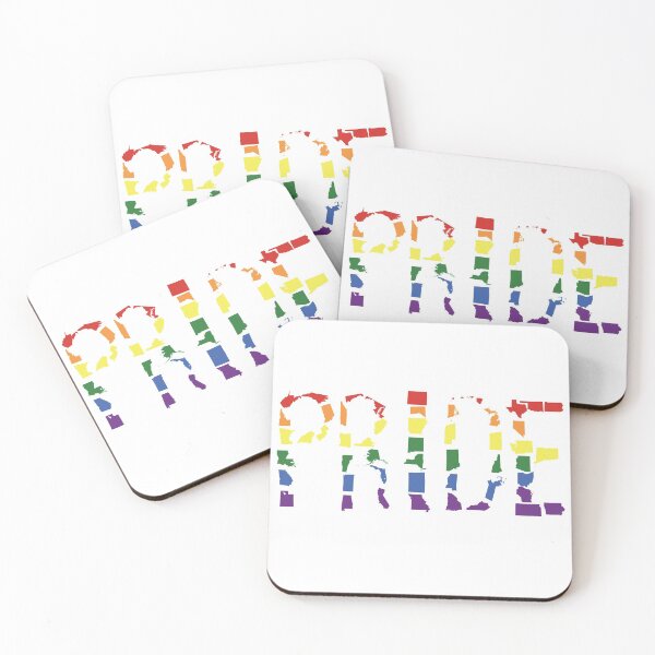 Item preview, Cute LGBTQ Pride Rainbow United States designed and sold by theted4.
