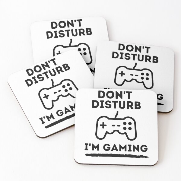 Item preview, Don't Disturb I'm Gaming designed and sold by DeeXdesigns.