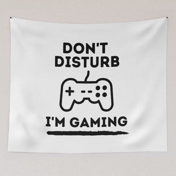 Item preview, Don't Disturb I'm Gaming designed and sold by DeeXdesigns.