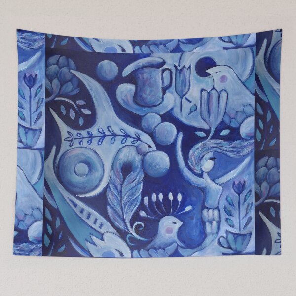 Item preview, 'más allá ...' designed and sold by Virginia Fitzgerald.