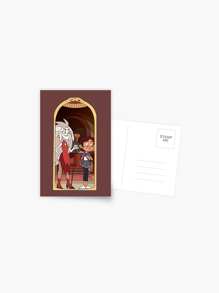 Eda and King, The Owl House Postcard for Sale by artnchfck