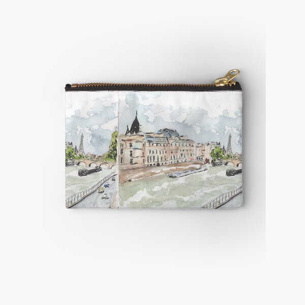 Item preview, Paris Seine with Eiffel Tower designed and sold by Jennie Kessinger.