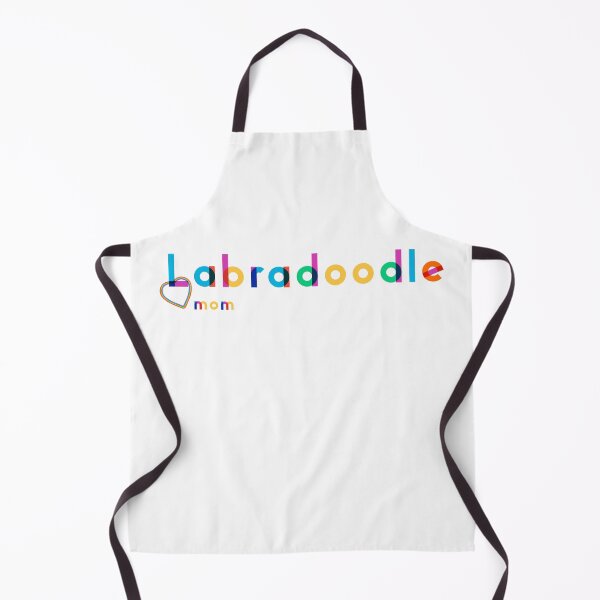 Item preview, Labradoodle Mom Rainbow lettering - Modern Design - Heart accent designed and sold by 8PawsStudio.