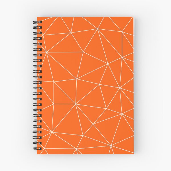 Item preview, Orange Minimal Geometric Triangle Design designed and sold by patternsoup.