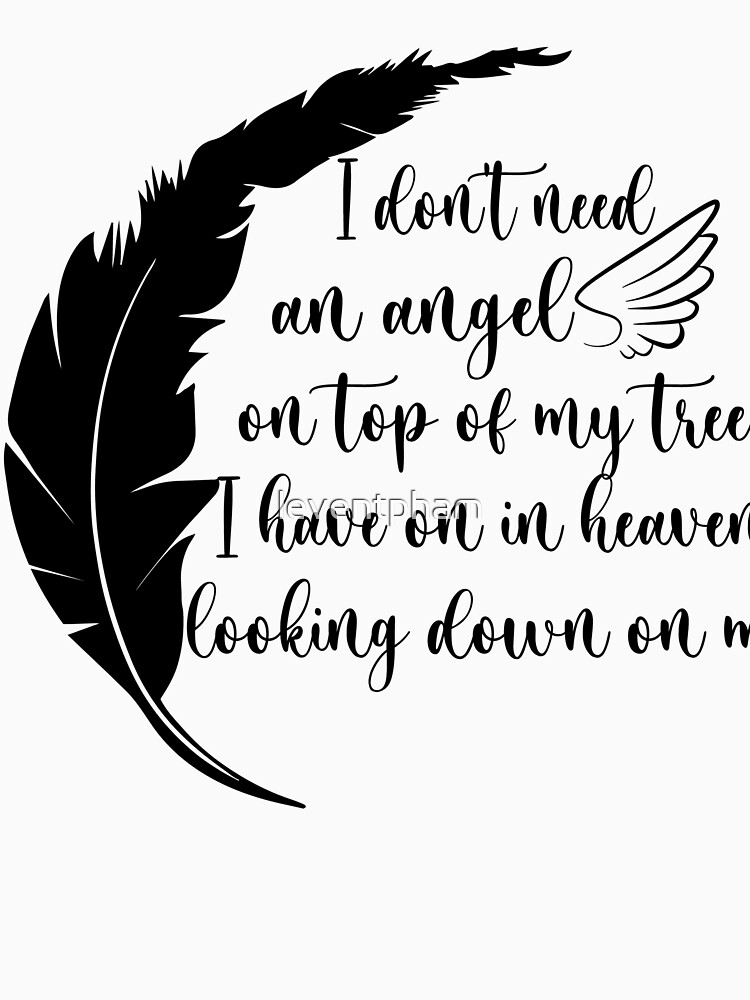 In Loving Memory svg, Heaven and Angel Wings 02 Essential T-Shirt for Sale  by leventpham
