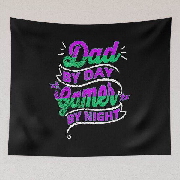 Item preview, Dad by day gamer by night designed and sold by FurioInc.