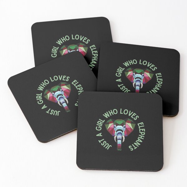 Item preview, Just a girl who loves elephants - cute elephants lover design designed and sold by Theleochick.