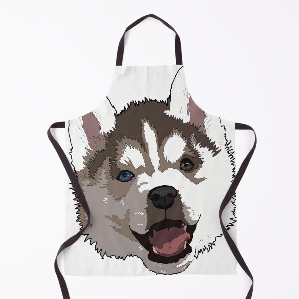 Item preview, Cute Siberian Husky Puppy designed and sold by LeahcarsArt.