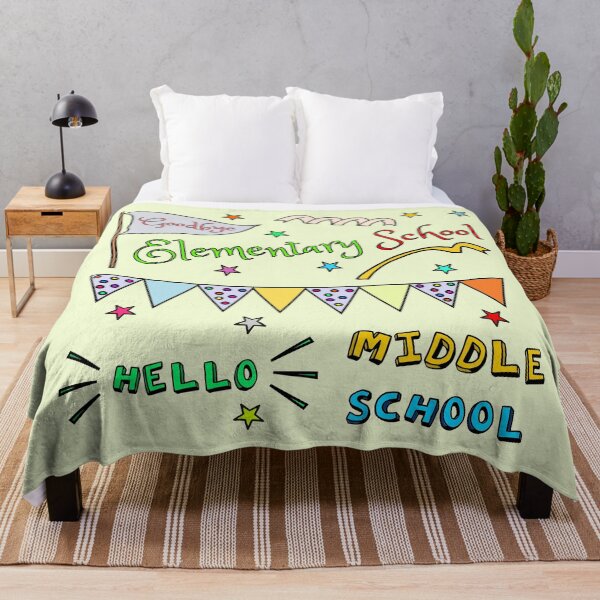 Item preview, Hello Middle School Graduation Elementary School designed and sold by KittyPolka.