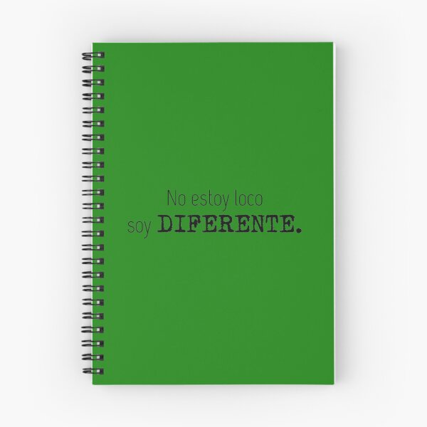 Item preview, No estoy loco, soy diferente #black designed and sold by blacklittlemoon.