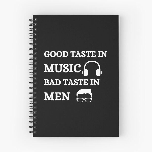 Item preview, Good Taste In Music Bad Taste in Men (Glasses) designed and sold by CaitU.