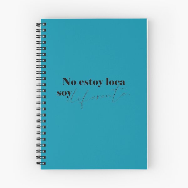Item preview, No estoy loca, soy diferente designed and sold by blacklittlemoon.