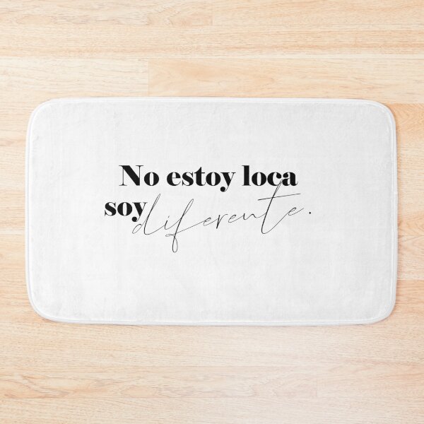 Item preview, No estoy loca, soy diferente designed and sold by blacklittlemoon.