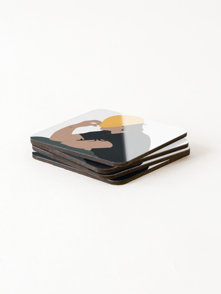 Thumbnail 4 of 5, Coasters (Set of 4), Ashton Sticker designed and sold by Random-Fandomz.