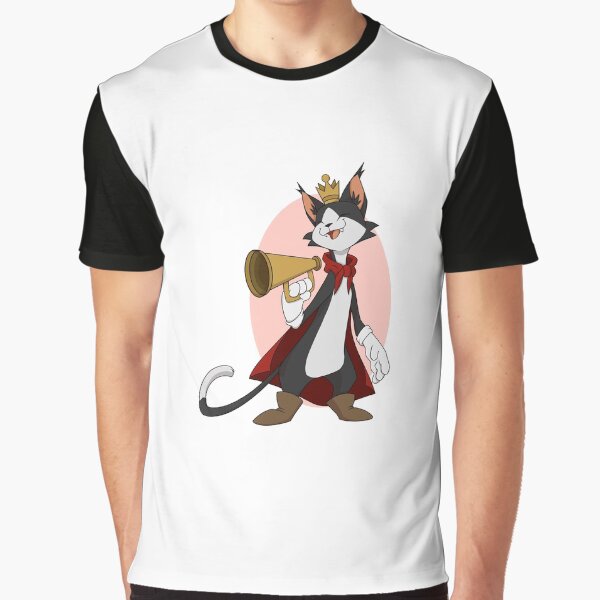Vista previa del artículo con la obra «Cait Sith», diseñado y vendido por TheDoodleFox.