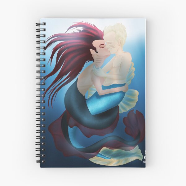 Artikelvorschau, Mermen teilt einen Kuss entworfen und verkauft von acsalva.