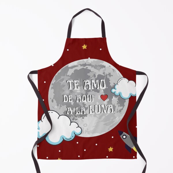 Item preview, Moon love with stars, clouds, rocket and Saturn. designed and sold by Ismar0904.