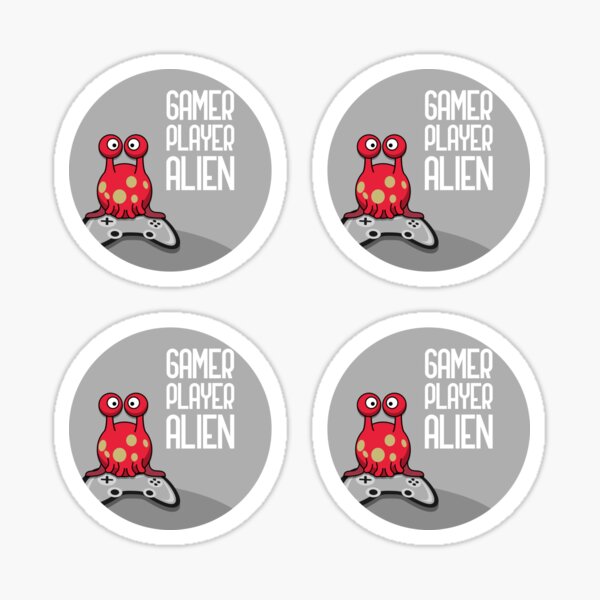 Item preview, Gamer player alien designed and sold by GoranDesign.