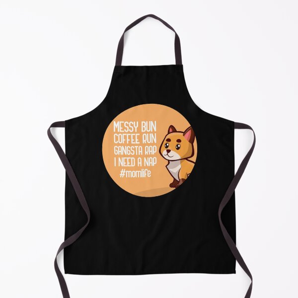 Artikelvorschau, Messy Bun Coffee Run Gangsta Rap Ich brauche ein Nickerchen Mama Leben entworfen und verkauft von GoranDesign.