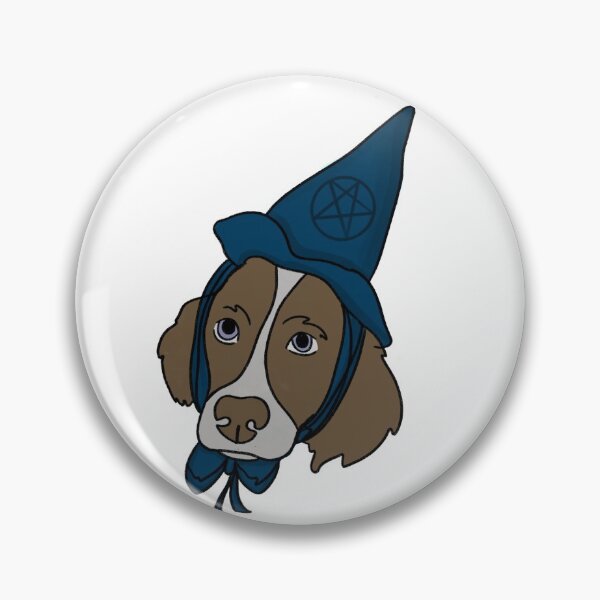 Item preview, Witchy dog designed and sold by willowsbunnies.