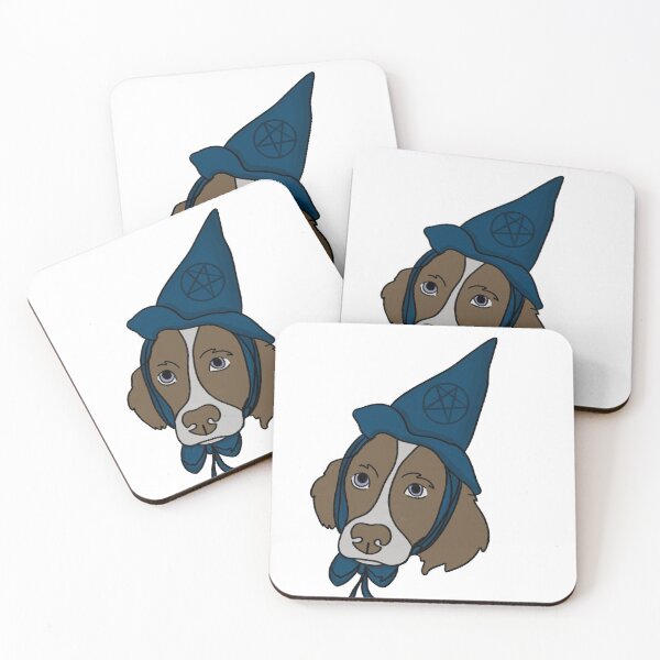 Item preview, Witchy dog designed and sold by willowsbunnies.
