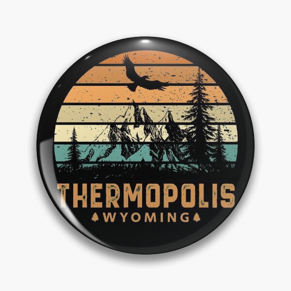 Item preview, Thermopolis Wyoming Mountain View designed and sold by Home-Spirit.