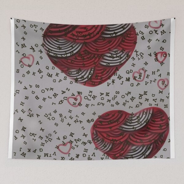Item preview, Love Hearts designed and sold by ShantiArtwork.