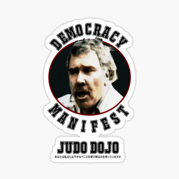 Artikel-Vorschau von Demokratie Manifest Judo Dojo, designt und verkauft von themightymartin.