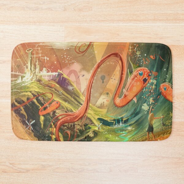 Item preview, Do not feed the red fish - A fairy tale scene. designed and sold by Luis Peres.